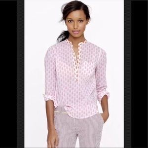 J. Crew Thistle-print popover